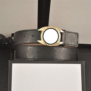 Men Designers Belts Fashion Classic Design Belts genuine leather belt Womens Mens Casual Letter Smooth Big Buckle Ceinture Width 3253s