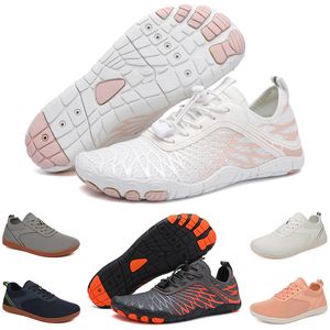 Män kvinnor skor för avslappnad 2024 mode klassiker vit svart mörkblå rosa röda mesh mens tränare sneaker 754 wo s 73004 s