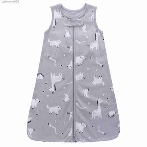 Sleeping Bags Baby Sleeping Bag Envelope Diaper Cocoon For Newborns Baby Carriage Sack Cotton Outfits Clothes 0.5 Tog Summer Sleep BagsL231225