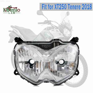 Motorcykelbelysning Fit för Yamaha XT250 Tenere XT 250 2018 Motorcykeltillbehör för strålkastarmontering Ljus XT250TL231225