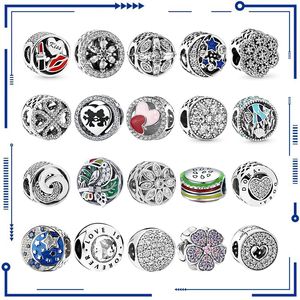 925 Silver Boutique Beads Wholesale Sun, Moon, Star, Nostalgic Starry Sky Cross Border String Decoration PAN Bracelet DIY Jewelry Accessories Free Shipping