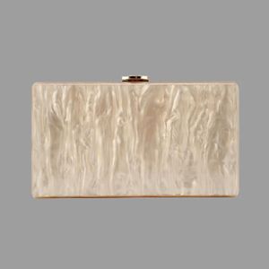 Taschen Frauen Acryl Marmor Perle nackt Beige Champagner Abend Taschen Vintage Bankett Geldbörsen Clutch Kette Handtasche Lady Party Brieftaschen Brieftaschen Taschen