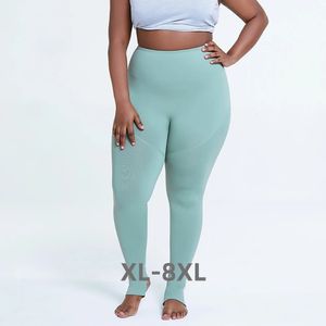 Plus Size Women Pants Casual Running Snabbtorkning Hög midja Tätt niopunktsbyxor XL 2XL 3XL 4XL 231225