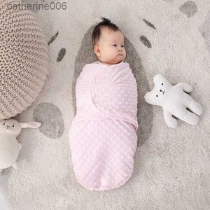 寝袋Happytobias新生児寝袋ラップブランケットCocoon Swaddle Bedding Envelope Fleece Infant Sleepsack 0-3-6 Month S07L231226