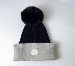 Luksusowe czapki projektant zimowej fasoli mężczyźni i kobiety design mody czapki czapki jesień wełniana czapka liter jacquard unisex ciepła czaszka czaszka 5084627