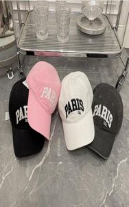 Mens Baseball Caps Brodery Letter High Quality Cap Designer Hat Män Kvinnor Par Justerbar Pink Black White4483961