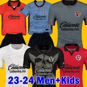3XL 2023 2024 Tijuana de Xolos camisas de futebol 23 24 Club MANOTAS Martinez CASTILLO MARTINEZ Angulo ROSA RODRIGUEZ goleiro Uniformes homens crianças kits camisas de futebol