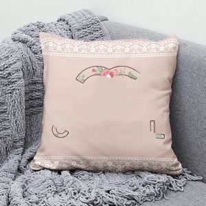 Classic Letter pillow bedding home room decor pillowcase couch chair Black and white car multisize men women casual pillows