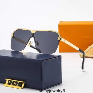 Nowe klasyczne projektant okularów przeciwsłonecznych trend mody 1282 okulary przeciwsłoneczne anty-glare Uv400 Casualne okulary dla mężczyzn i kobiet
