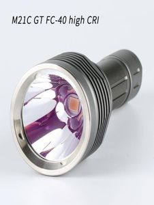 Konwój M21C GT FC40 Torch Light Max 2500LM Wysoka latarka LED CRI Bateria 21700 do wędrówki Wyszukiwanie samowystarczalne 6096004