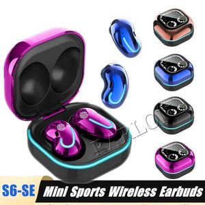 Earphones S6 SE Plus TWS Earphone Comfortable Mini Button Bluetooth Earphones Highend Waterproof HiFi Sound Binaural Call Earpieces Sport E