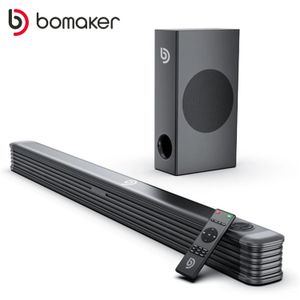 Högtalare Bomaker 150W 2.1 TV SoundBar Home Theatre Sound System Bluetooth -högtalare Soundbar Subwoofer Support Coaxial Optical Aux Speaker