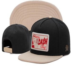 Przepraszam, że gotówka tylko czapki baseballowe kobiety Hiphop Gorras Bones Snapback Hats Hats Sunbonnet Casual Sports Cap8000018