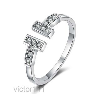 2024Designer Biżuteria 925 Srebrny projektant Pierścień dla kobiet mężczyzn luksusowa biżuteria wysokiej jakości moda trend para rocznicowy styl prezentu Pierścień miłosny