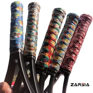 10pcs Zarsia Baskı Tenis Raket Overgres Badminton Sweat Banda Balıkçılık RODE KAPSAMLARI KRAP RAKET Overgrips 231226