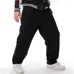 Men's Jeans Men Modis Large Size Black Loose Casual Big Pocket Trend Hip Hop Trousers Biker