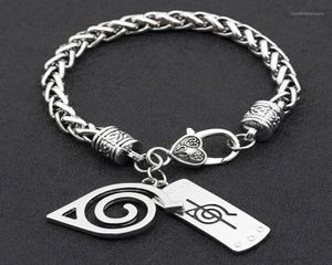 Konoha Ninja Village Logo Lion pannlegering Armband Classic Geometric Charms Cosplay Armband Fashion Jewelry11297947108161