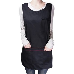 Aprons Aprons for Woman Kitchen Working Men Butcher Bookstore Cooking Baking Coffee Wookwear Chef Y200103