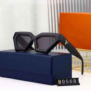 Designer Sunglasses For Women Men Sunglasses Fashion Classic Sunglass Luxury Polarized Pilot Oversized Sun Glasses UV400 Eyewear PC Frame Polaroid Glasses 0568