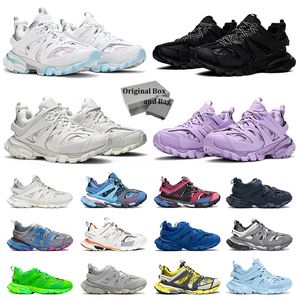 Balencaigas Shoes Balenciaga Track Runners 3  Balanciaga Belenciaga Dress Shoes Woman Pink All Black White Blue Colorful【code ：L】Platform Mens Womens Trainers Designer Sneakers