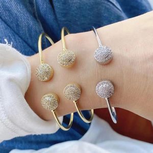 Bangle 3PCS, Dainty Disco Ball Geometric Bangle For Women Tetro Charm Bracelets & Bangles Mujer Femme Jewelry Female Fashion Jewelry