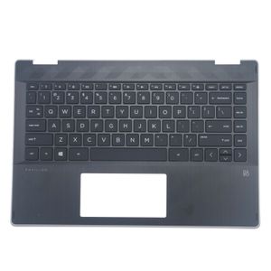 NEW For HP Pavilion x360 14-DH TPN-W139 UPPER CASE PALMREST Keyboard L53794-001