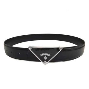 Ceintures ceinture de créateur hommes ceinture pour femmes ceintures de créateurs 3,5 cm largeur marque ceintures de luxe boucle triangle ceinture de mode de haute qualité ceinture en cuir véritable ceinture livraison gratuite HHAH