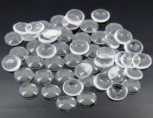 1 INCH 25mm Clear Transparent Round Glass Cabochons domed cabochon no textile transparent perfict for handmade jewelry Top5551353