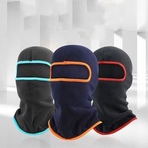 Polar kalınlaştırıcı kulak koruyun Beanie Hat Balaclava Yüz Maskesi Kış Kafatası Kapağı Açık Hava Spor Kaputu Sıcak 231225