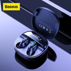 Наушники Baseus WM01 Plus беспроводные наушники TWS Bluetooth 5.0 наушники стерео спортивные водонепроницаемые гарнитуры со светодиодным цифровым дисплеем