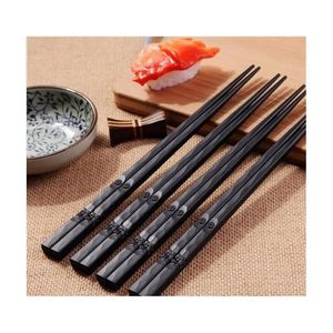 Chopsticks 1Pair Japanese Chopsticks Alloy Nonslip Sushi Food Sticks Chop Sticks Chinese Gift Palillos Japoneses Reusab Wmtmnw Sports2010