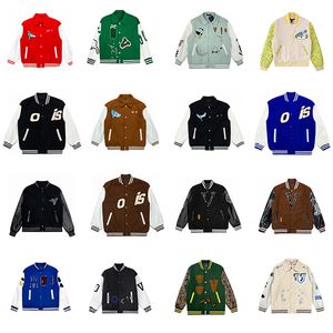 Mens Jacket Designer Jacket Baseball Uniform Womens Spring Autumn Casual Coat Brodery Fashion Tide Sports Loose Catch Cartoon Printing Designer Jacket