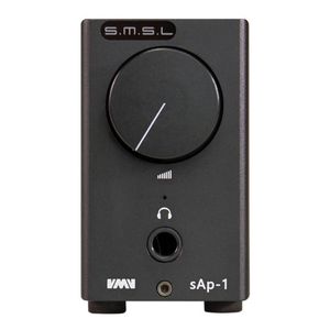 アンプSMSL SAP1ミニポータブルデスクトップヘッドフォンアンプ110V/220V PC MP3 6.5mm出力インターフェース6.5mmから3.5mmインターフェイス