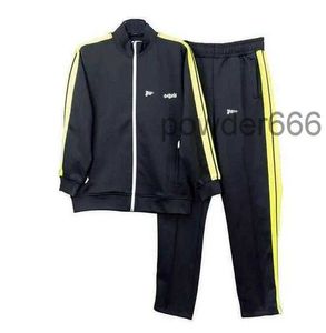 Sweatshirts Fashion Mens Palms Palmangel Tracksuit Tuta Sportiva Men يجمد بدلة التعقب معاطف جاكيتات السراويل العرق IFV