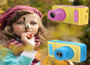 K7 Kids Kamera Mini Dijital Cam Sevimli Karikatür Kameralar Çocuklar için Çocuk Oyuncak Çocuklar Doğum Günü Hediye Desteği Perakende ile Çok Destek