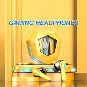 Headphones Bluetooth Gaming Headsets Wireless Bluetooth Gaming LED Display Headphones Zero Latency Touch Noisecancelling Earbuds N35 TWS