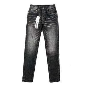 Purple Jeans Designer Men for Women Pants Brand Summer Hole 2023 ny stil broderi självodling och små fötter mode 0orb