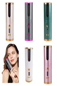 Cordless Automatic Hair Curler Spiral Waver Auto Curling Iron Electric Magic Rollers Machine Hairs Styling Appliances6440536