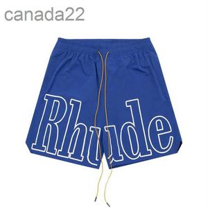 Rhude Shorts Mens Designer Short Men Sets Pantaloni della tuta larghi e comodi Fashion Be Popular 2023 New Style s m l Xi Poliestere 31 E7KB