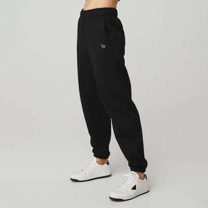 Lu Pant Align Lu Yoga AL Accolade Sweatpant Baumwoll-Jogginghose Damenhose Loose Fitness Slacks Lemon Workout Gry LL