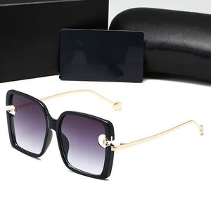 Square Luxury Designer Sunglasses for Women Mens Sun Glasses Same Sunglasses Beach Street Photo Unique Sunnies Full Frame With Box 93W90