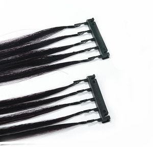 2020 novos produtos de segunda geração extensão de cabelo de ponta 6D para extensão de cabelo rápida Remy Pré Bond I Tip Loop Micro Ring Hair 100g2160619