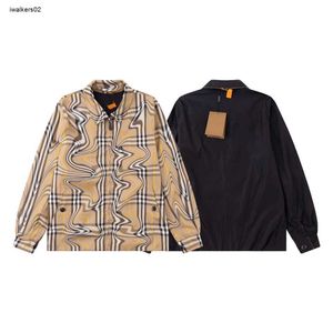 Designer Men Jacket Brand Logo Decoration Long Sleeve zip mens jackets Double-sided Coat Fashion jumper Dec 26 Size XS-XL