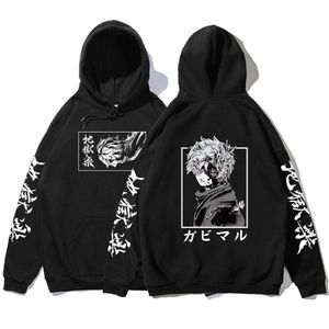 Anime Jigokuraku Gabimaru Hell's Paradise Print Hoodies Men Women hoodie Läng ärm Hip Hop Pullover Jigoku Raku Sweatshirt