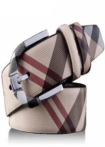 Mode Wild Stripe Men Women Real Leather Belt Designer Högkvalitativ midja bälten Metal Pin Buckle Strap269V2746693