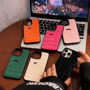 Luksusowe projektanta obudowa telefoniczna stylowa 14pro max dla wszystkich iPhone 14 13 12 Pro 11 XR XS x Case Crocodile Skin Stylowy model odporny na brud G2312271pe