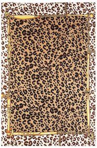 Neue Ankunft Twill Seide Schal Frau Platz Schal Leopard Print Mode Seide Schal Wraps Hijab Weibliche Schals 130cm x 130cm9712618