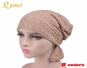 Farben Frauen Blase Baumwolle Kopftuch Chemotherapie Kappe Krebs Chemo Hut Beanie Schal Turban Wrap Hedging Caps B2911978061