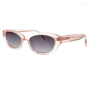 Sunglasses Acetate Frame Bling Women Brand Designer High Quality Feminino Vintage Fashion Shades With Cases
