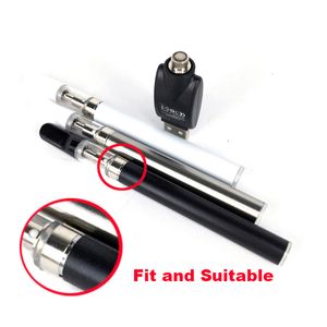 M3 Batterin Pen 350mAh 510 Batteri för M6T TH205 AMIGO V9 ATOMIZER Tjocka oljepatroner Automatiska batterier med USB -laddare